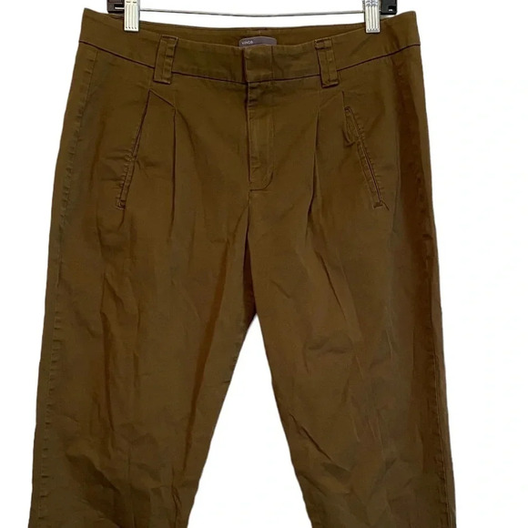 Vince Women’s Front Crop Chino Jogger Pants - Picture 5 of 7